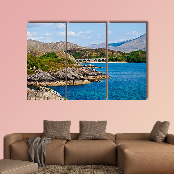 Beautiful rural scenery in the heart of Scotland multi panel canvas wall art