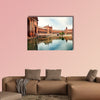 Spanish Square in Sevilla, Spain multi panel canvas wall art