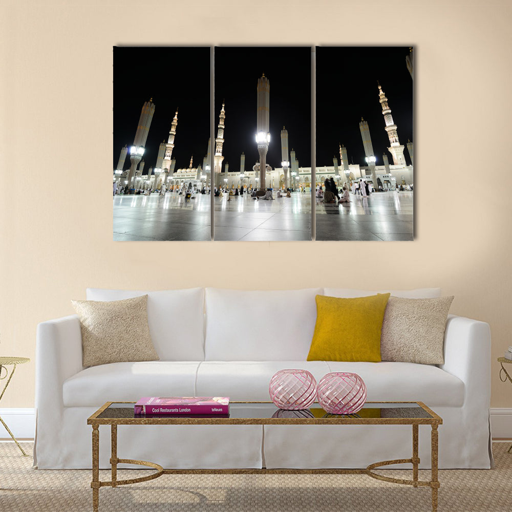 beautiful holy kaaba multi panel canvas wall art