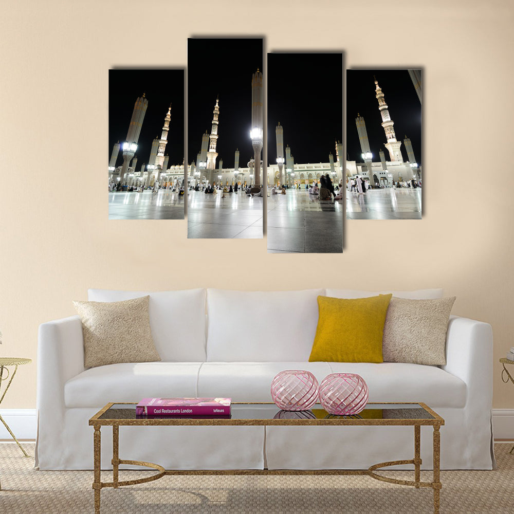 beautiful holy kaaba multi panel canvas wall art