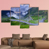 Mountain road with clouds, Romanian Carpathians, Transfagarasan wall art