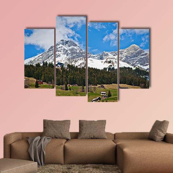 Gross und Walenstock Rigidalstock der Urner Alpen in Engelberg multi panel canvas wall art