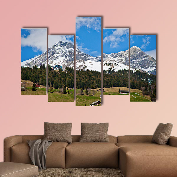 Gross und Walenstock Rigidalstock der Urner Alpen in Engelberg multi panel canvas wall art