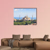 Hagia Irene and Hagia Sophia, Istanbul, Turkey multi panel canvas wall art