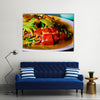 Sea food with Crab Multi panel canvas wall art