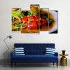 Sea food with Crab Multi panel canvas wall art