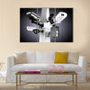 Surveillance mega camera s concept with a gradient background Multi panel canvas wall art