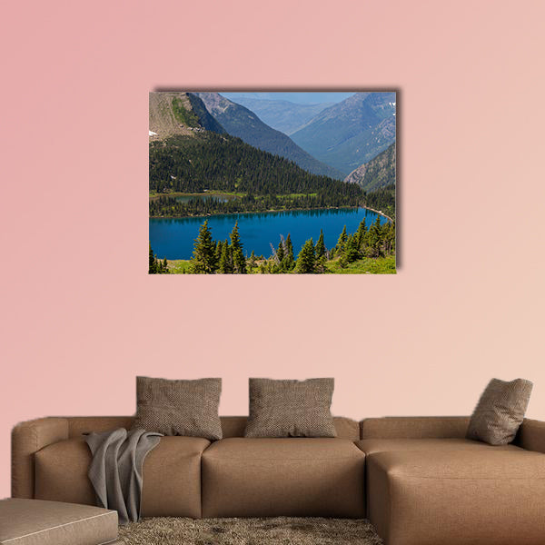 Hidden Lake in Glacier National Park, Montana multi panel canvas wall art