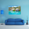 The Paradise Bungalows Multi Panel Canvas Wall Art