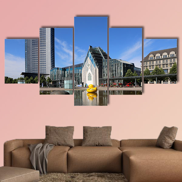 Leipzig, Saxony multi panel canvas wall art