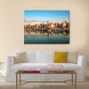 Vancouver skyline panorama at sunset Multi panel canvas wall art