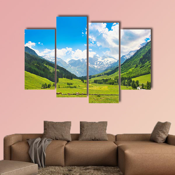 Beautiful landscape with the Alps in Nationalpark Hohe Tauern, wall art