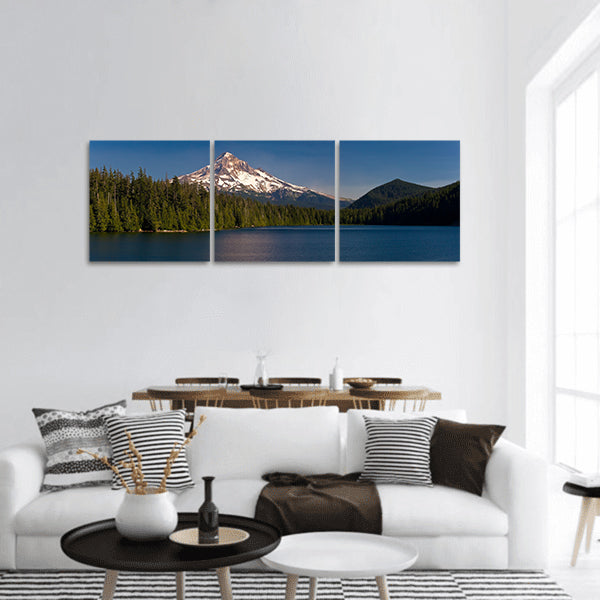 Lost Lake , Mount Hood ,Columbia River ,Cascade Mountains panoramic canvas wall art