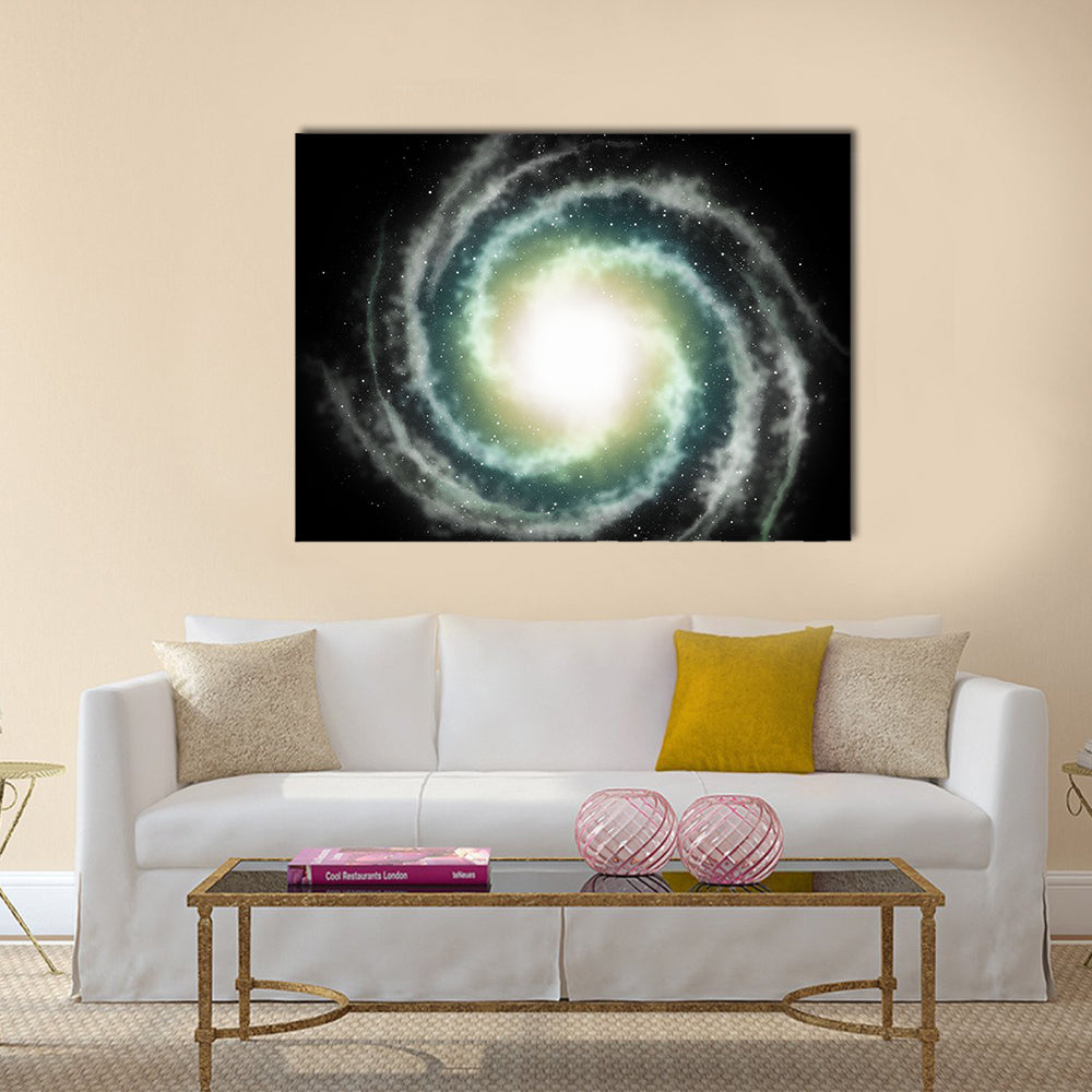 Nebula sky Multi Panel Canvas Wall Art