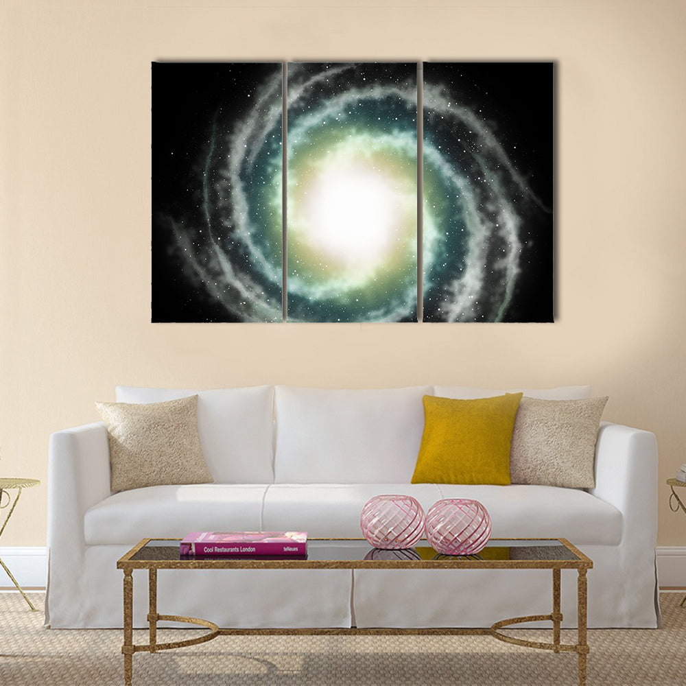 Nebula sky Multi Panel Canvas Wall Art