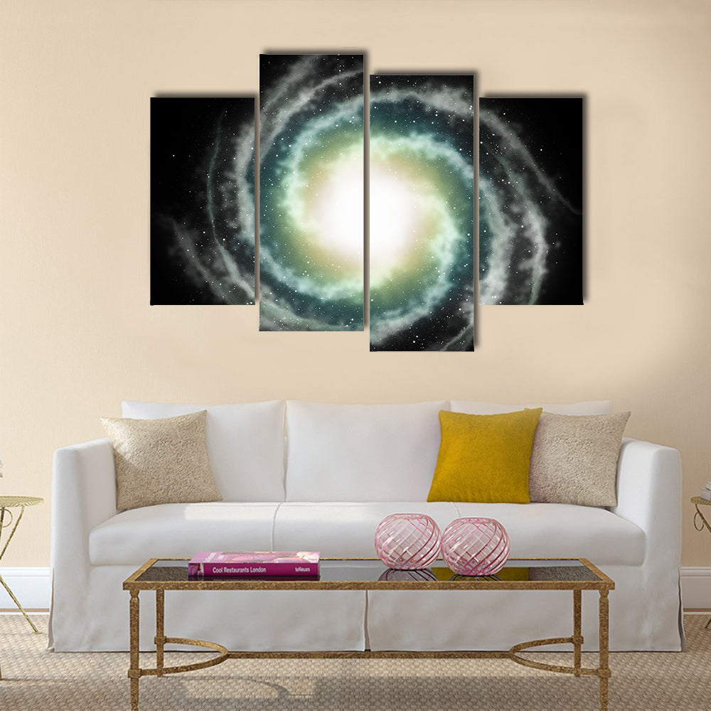 Nebula sky Multi Panel Canvas Wall Art