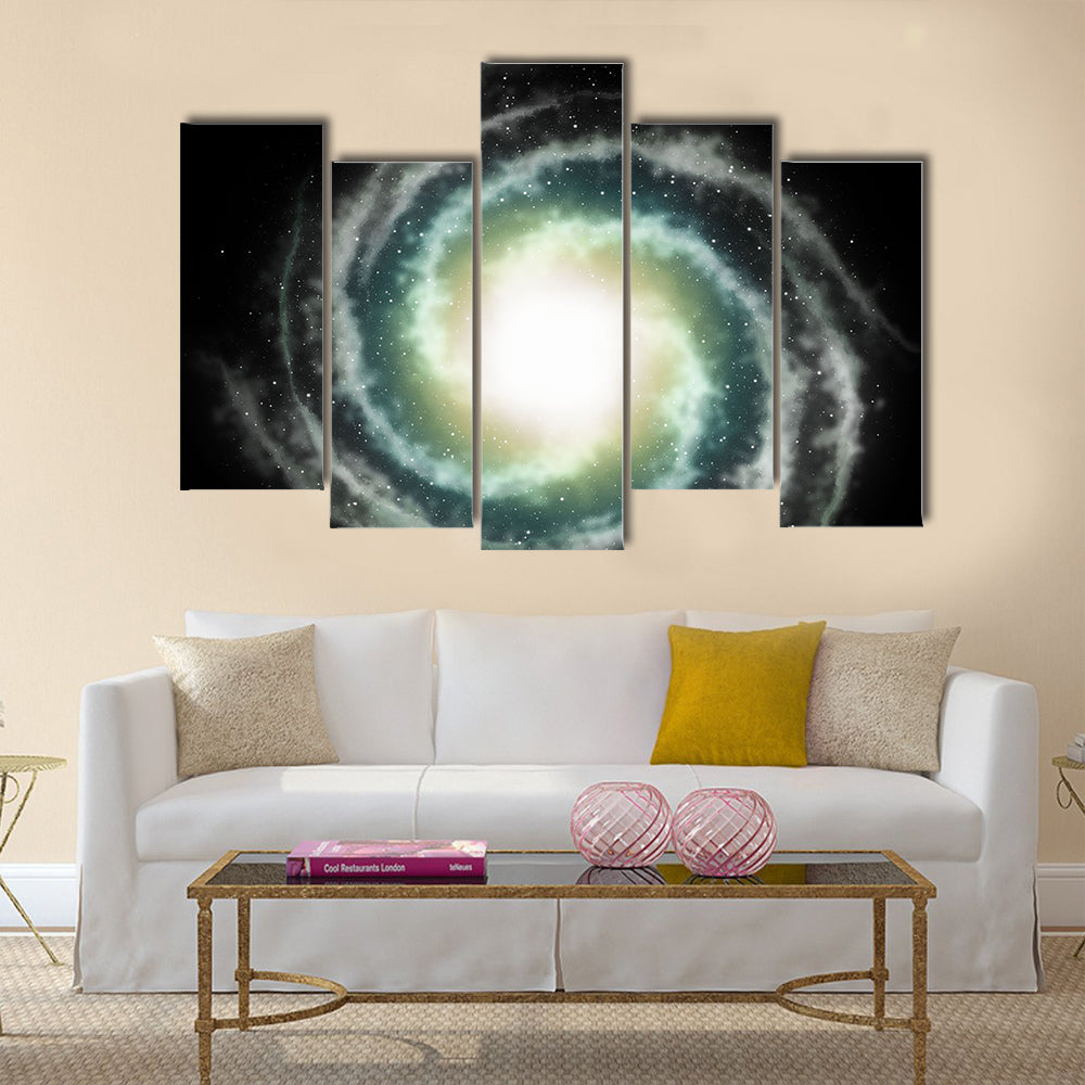 Nebula sky Multi Panel Canvas Wall Art