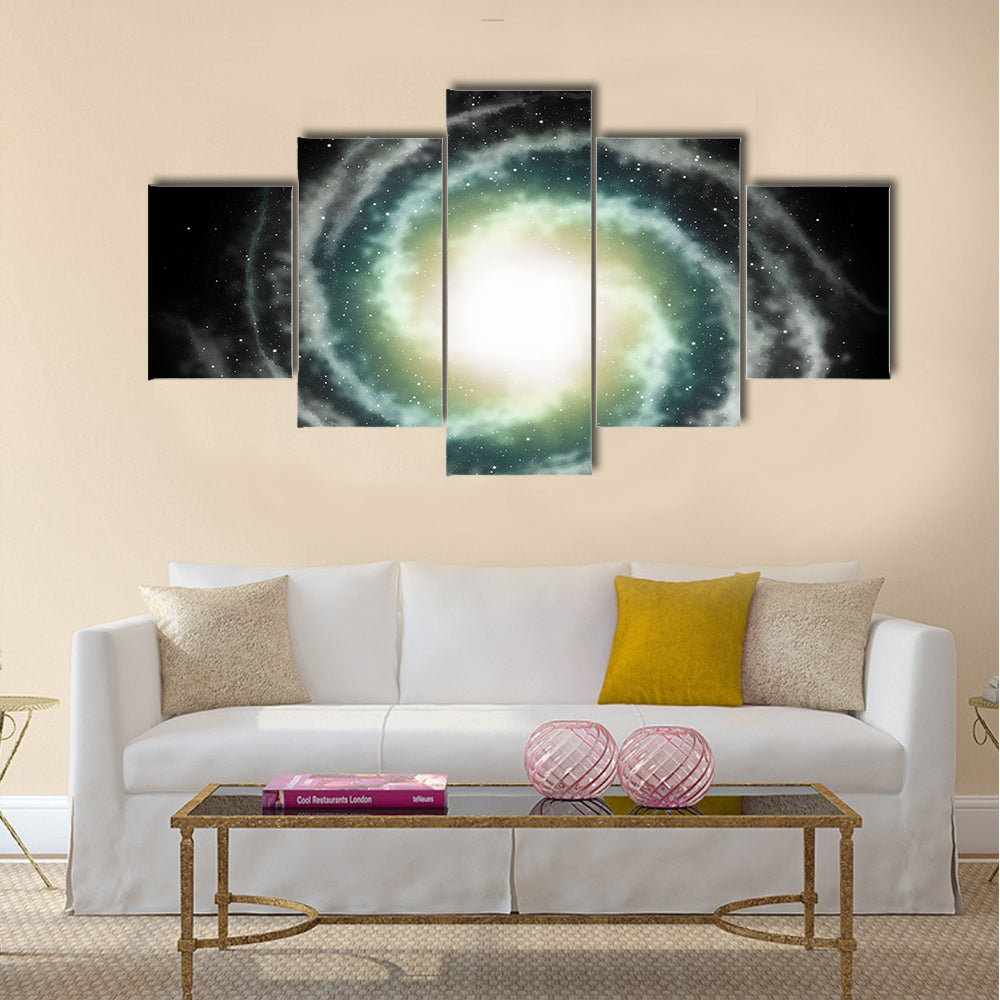 Nebula sky Multi Panel Canvas Wall Art