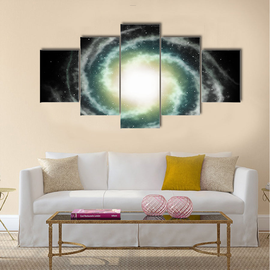 Nebula sky Multi Panel Canvas Wall Art