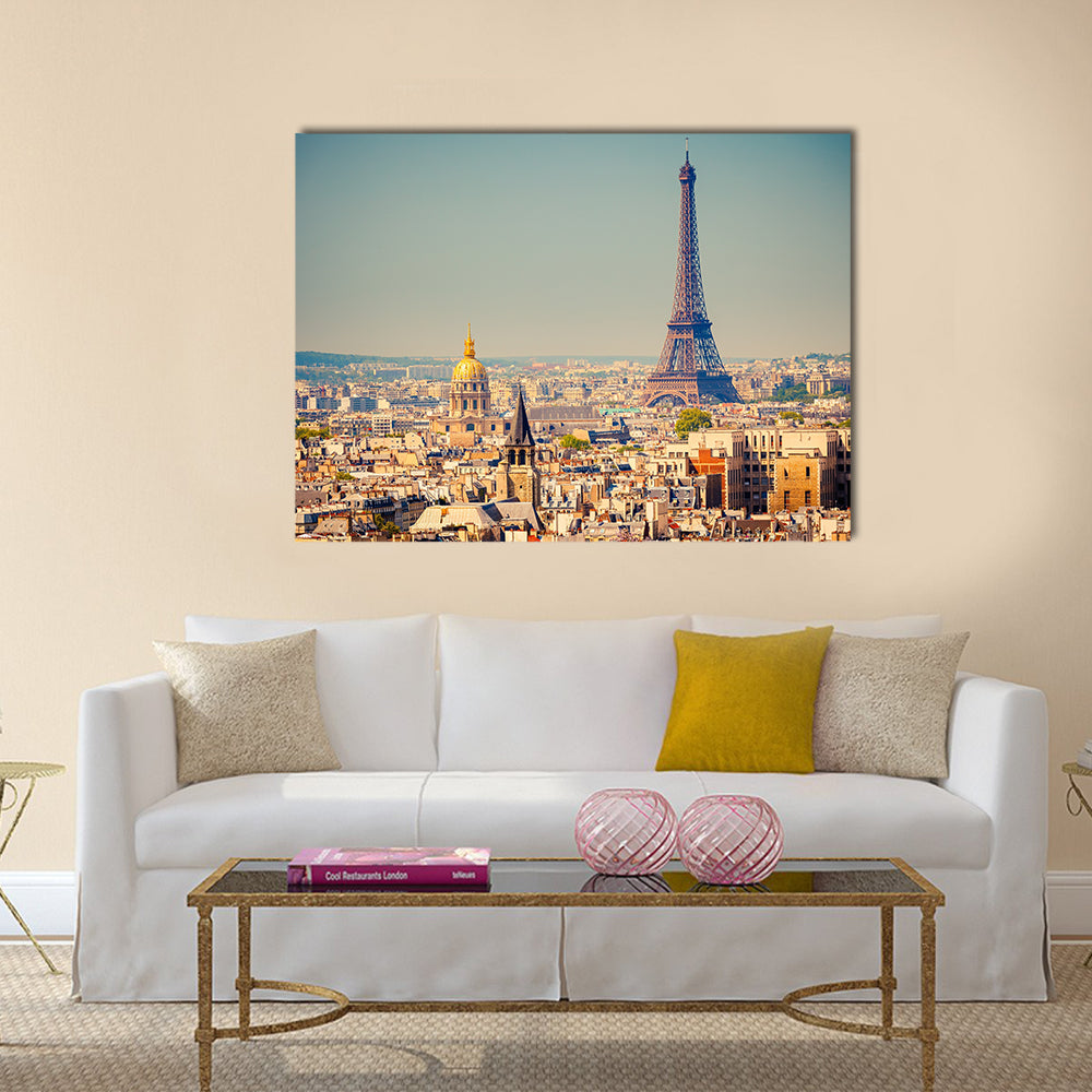 Eiffel Tower Multi panel canvas wall art