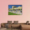 Historic Orangerie in Kassel, Germany, in summer multi panel canvas wall art