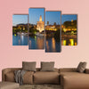 View of Golden Tower of Seville, Andalusia, Spain multi panel canvas wall art