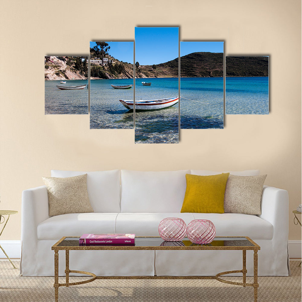 Copacabana, Bolivia Multi panel canvas wall art