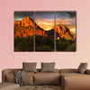 Red Rock Mountains of Sedona multi panel canvas wall art