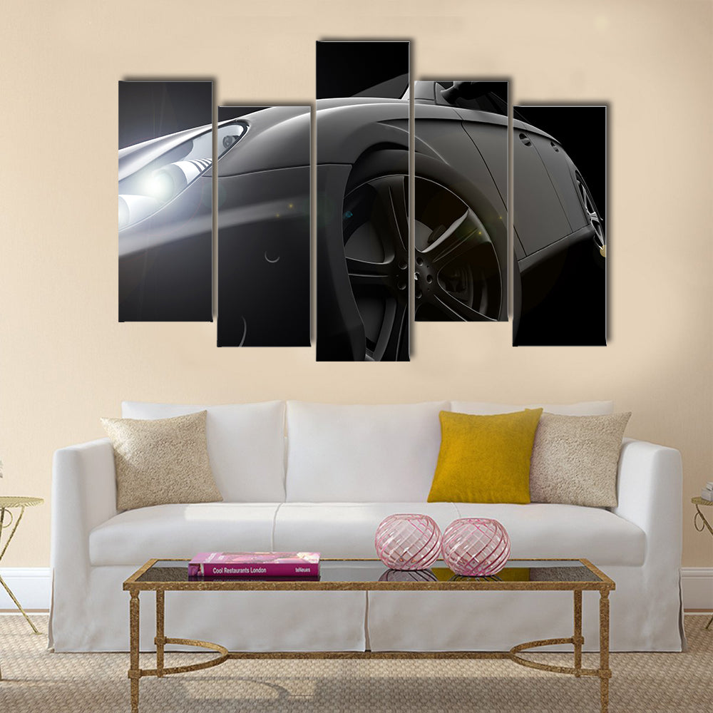 Classy Car Multi panel canvas wall art