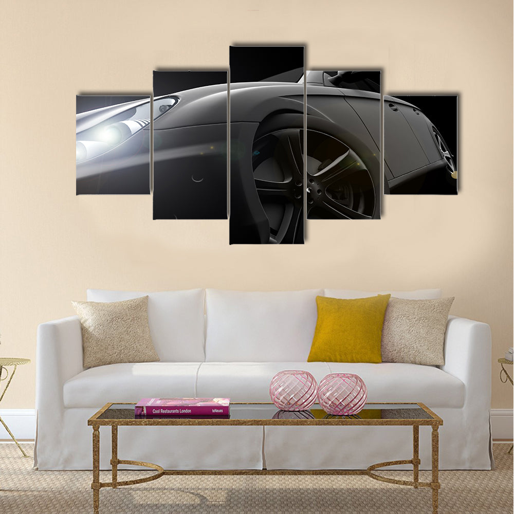 Classy Car Multi panel canvas wall art