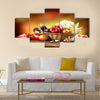 Healthy Organic Vegetables Still life Art Design Multi panel canvas wall art