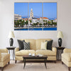 Diocletian palace in Split, Croatia Multi panel canvas wall art