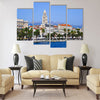 Diocletian palace in Split, Croatia Multi panel canvas wall art