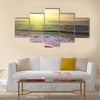 Most beautiful view of Sea sunset Multi panel canvas wall art