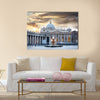 Basilica di San Pietro, Vatican, Rome, Italy Multi panel canvas wall art