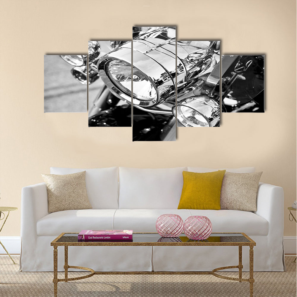 Motorcycle Multi panel canvas wall art
