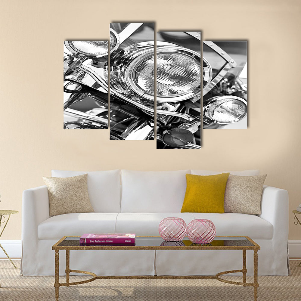 Cool motorcycle Multi panel canvas wall art