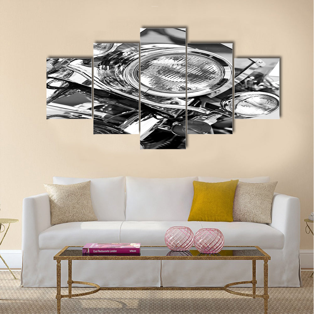 Cool motorcycle Multi panel canvas wall art