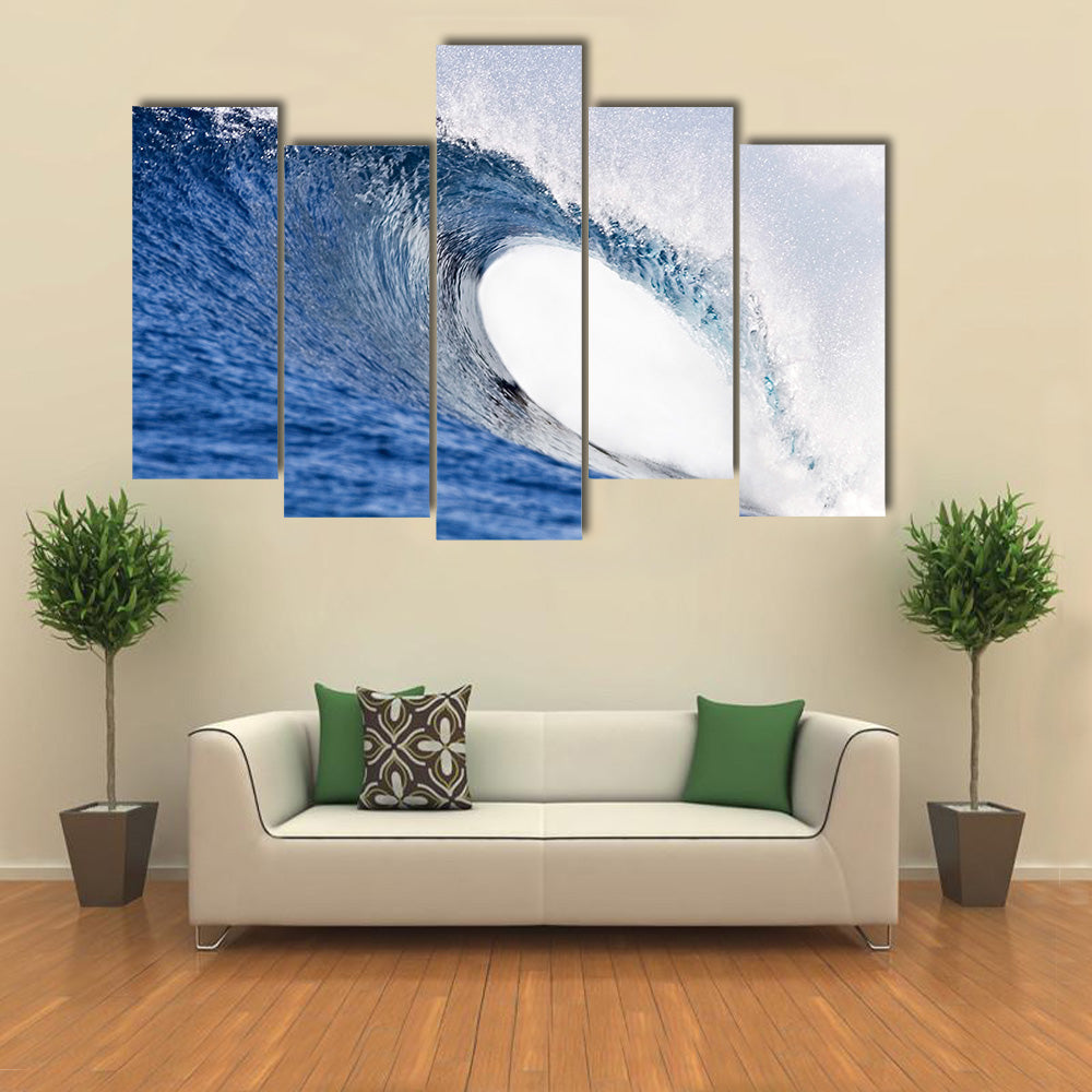 The Landscape Beauty Of The Ocean, Multi Panel Canvas Wall Art