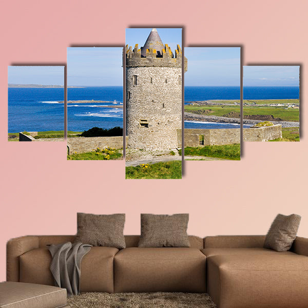 Doonagore castle, Co Clare, Ireland multi panel canvas wall art