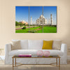 Taj Mahal, Agra, Uttar Pradesh Multi Panel Canvas Wall Art