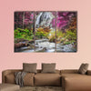 Klonglan Waterfall in Kampangpet Province, Thailand multi panel canvas wall art