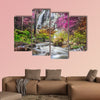 Klonglan Waterfall in Kampangpet Province, Thailand multi panel canvas wall art