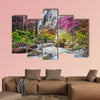 Klonglan Waterfall in Kampangpet Province, Thailand multi panel canvas wall art