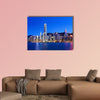 Hong Kong at night multi panel canvas wall art