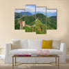 view of Beijing Great Wall of China multi panel canvas wall art