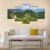 view of Beijing Great Wall of China multi panel canvas wall art