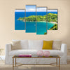 Castara Bay, Tobago Multi panel canvas wall art