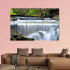 Beautiful waterfalls in the Bavarian Forest, Germany multi panel canvas wall art