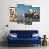 Venice Regata Storica Gondolas on Grand Canal Multi panel canvas wall art